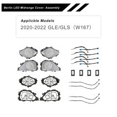 Berlin LED Midrange Cover- Assembly，