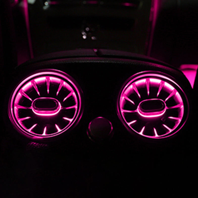 LDHMI Ambient Light Rear Air Vent Rotary Tweeter For Mercedes-Benz E-Class-Coupe（W238）CLS（W257）AMG-GT(W290) G-Class（W464）