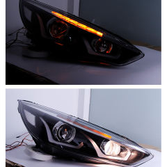 LED Headlight For Ford 2015-2018 Focus Running Lamp Rear tail light