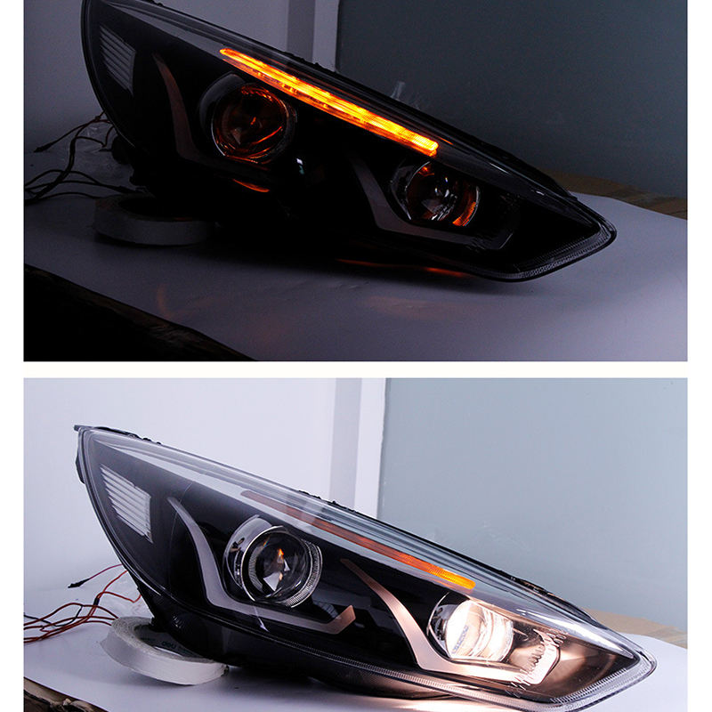 LED Headlight For Ford 2015-2018 Focus Running Lamp Rear tail light