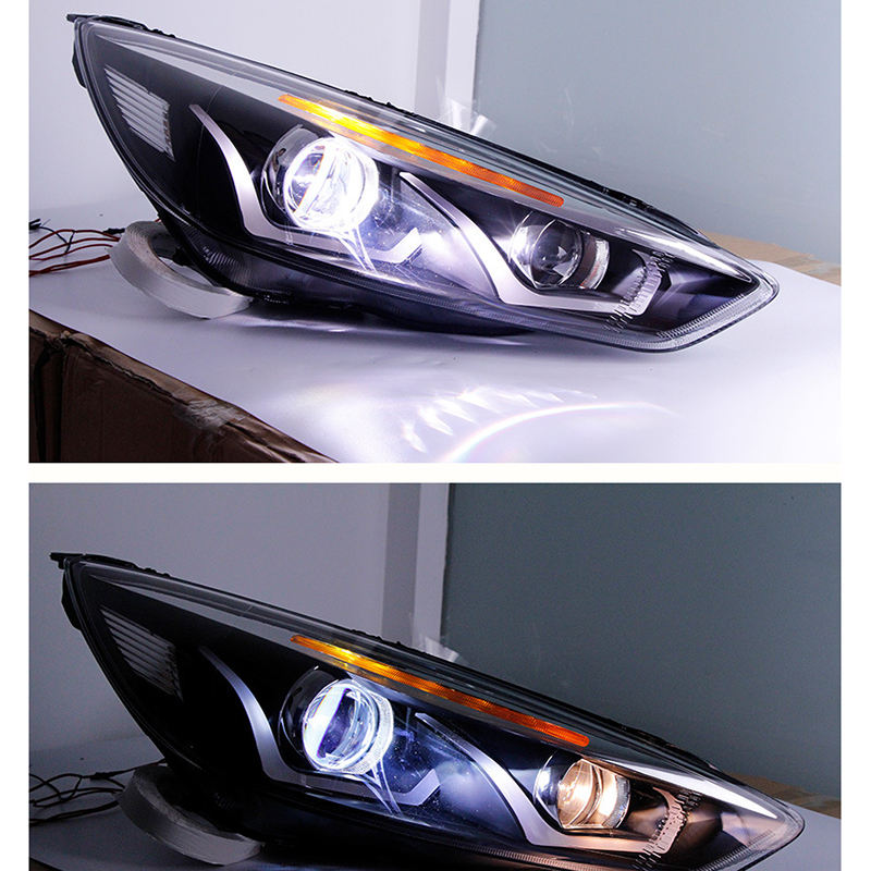 LED Headlight For Ford 2015-2018 Focus Running Lamp Rear tail light