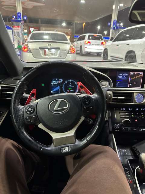 LDHMI Carbon Fiber Steering Wheel  With LED For Lexus IS350 F sport