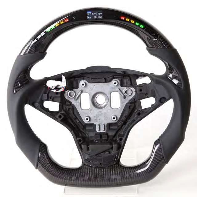 LDHMI Carbon Fiber Steering Wheel  With For BMW e92 335i 2007