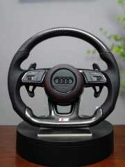 For Audi old model upgrade to new model carbon fiber steering wheel
