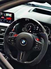 LDHMI For BMW M5 F90 Carbon Fiber Steering Wheel with LED