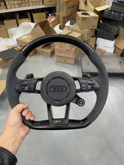 For audi Carbon Fiber Steering Wheel