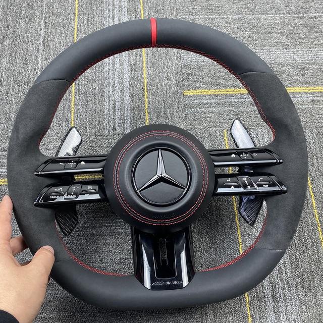 For Mercedes Benz AMG 2022GT 4 63 s e carbon fiber steering wheel