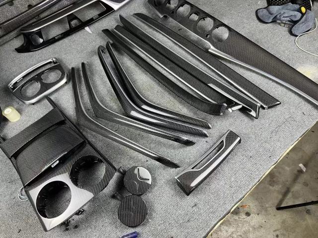 For Mercedes Benz w222 carbon fiber interior