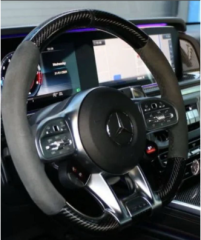 For  Mercedes G63 2022 carbon fiber steering wheel