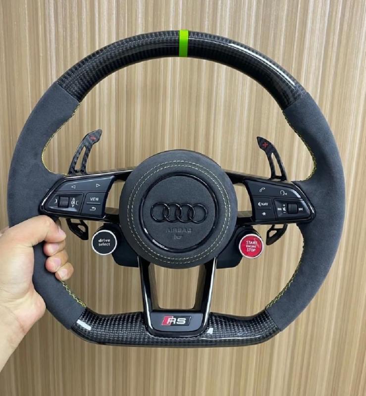 For  Audi RS3 2024 carbon fibre  steering wheel