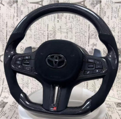 For Toyota 86 carbon fibre  steering wheel