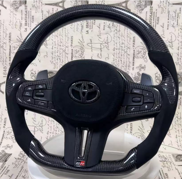 For Toyota 86 carbon fibre  steering wheel