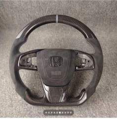For honda crv 2007 carbon fibre  steering wheel