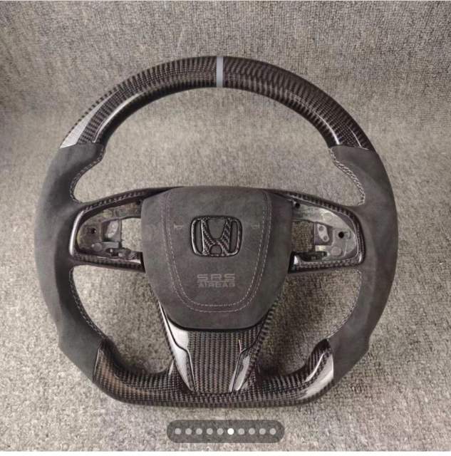 For honda crv 2007 carbon fibre  steering wheel