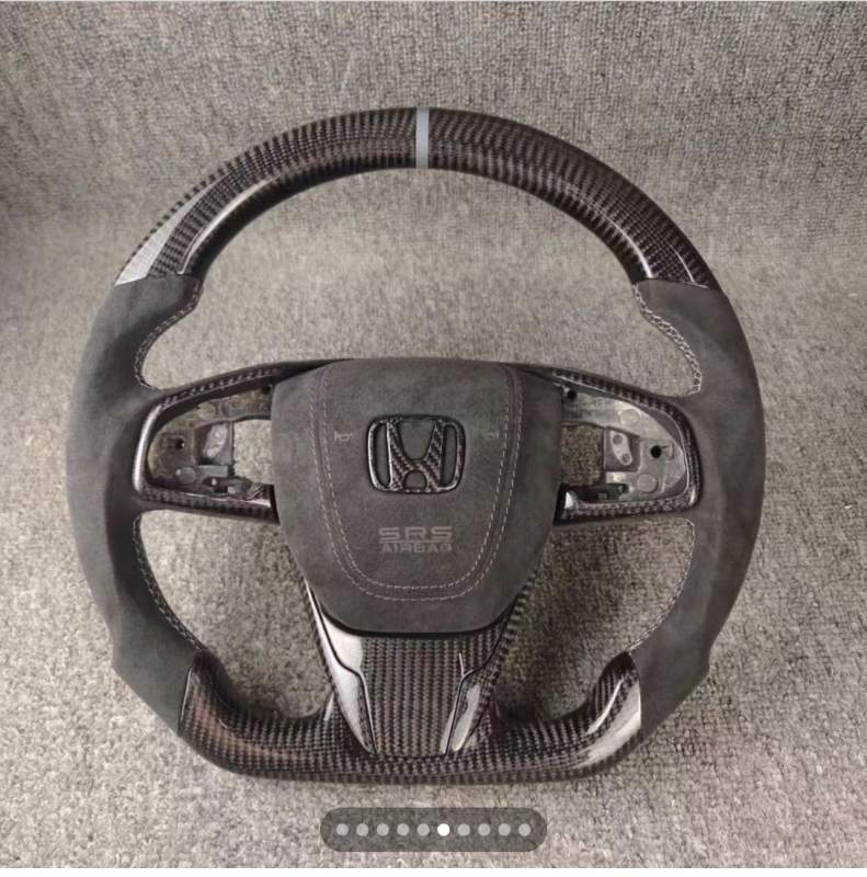 For honda crv 2007 carbon fibre  steering wheel