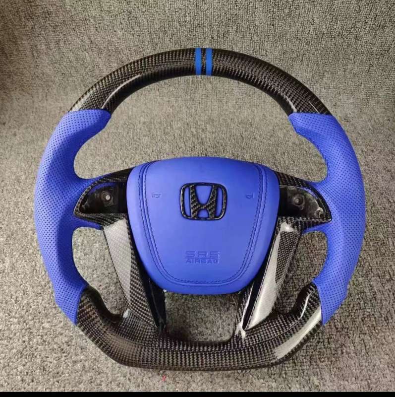 For 08 honda accord ex carbon fibre  steering wheel