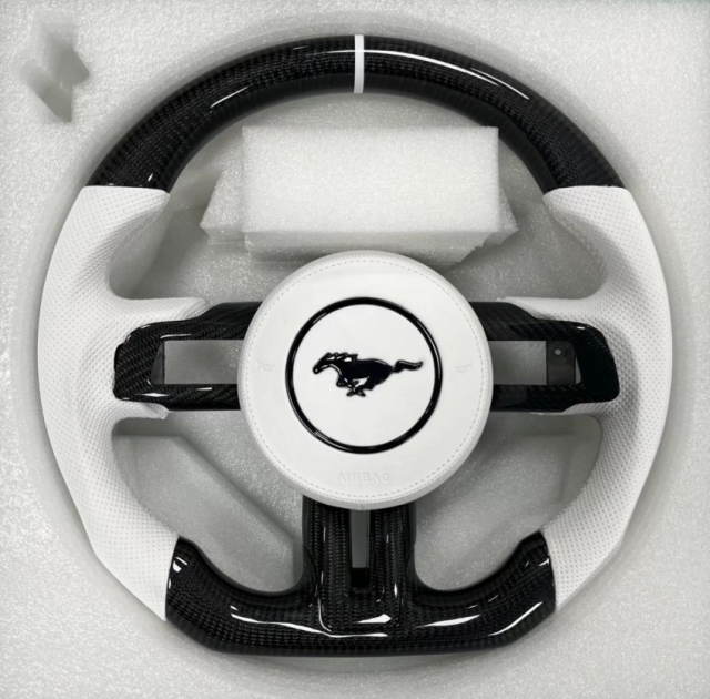 For Mustang Leather Airbag Covers