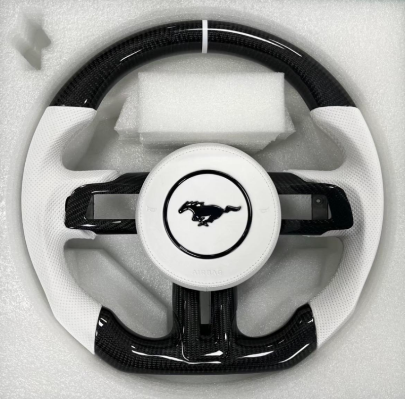 For Mustang Leather Airbag Covers