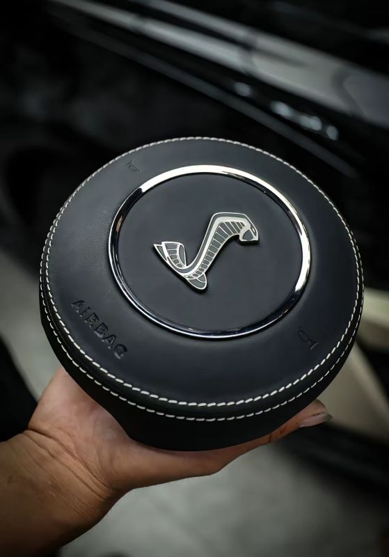 For Mustang Leather Airbag Covers