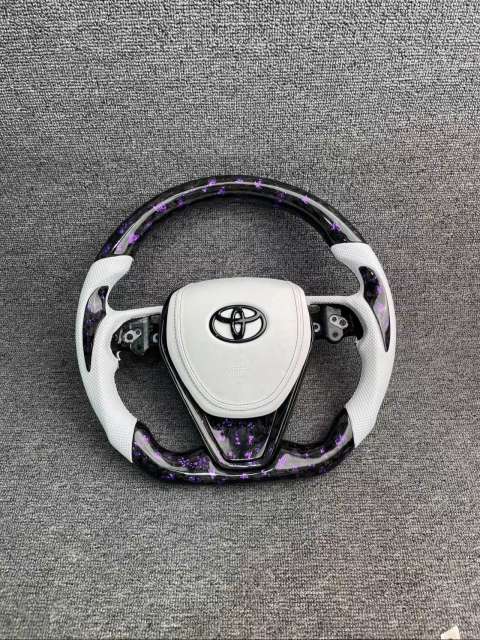 For Toyota Camry carbon fiber steering wheel