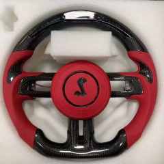 For 2010 Mustang carbon fibre steering wheel