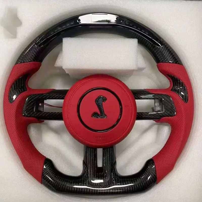 For 2010 Mustang carbon fibre steering wheel