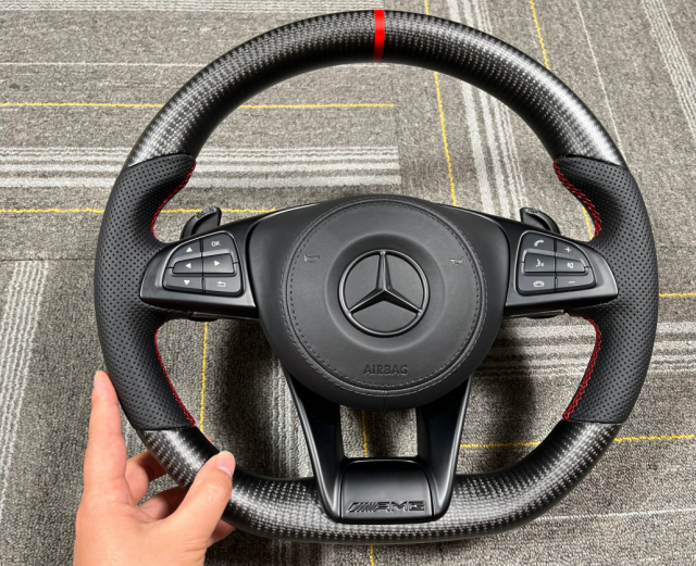 For 2018 c43 amg  carbon fibre steering wheel