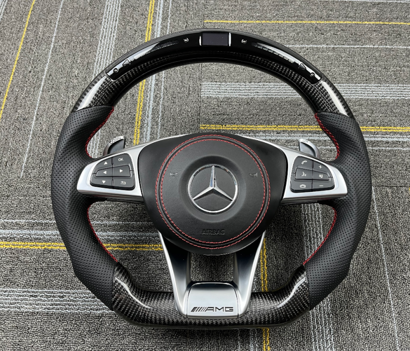 For 2018 c43 amg  carbon fibre steering wheel