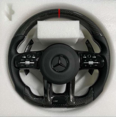 For  2018 E63 carbon fibre steering wheel