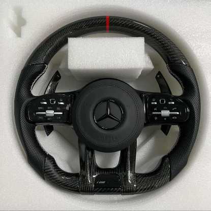 For  2018 E63 carbon fibre steering wheel