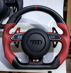 For  2012 Audi R8 carbon fibre  steering wheel