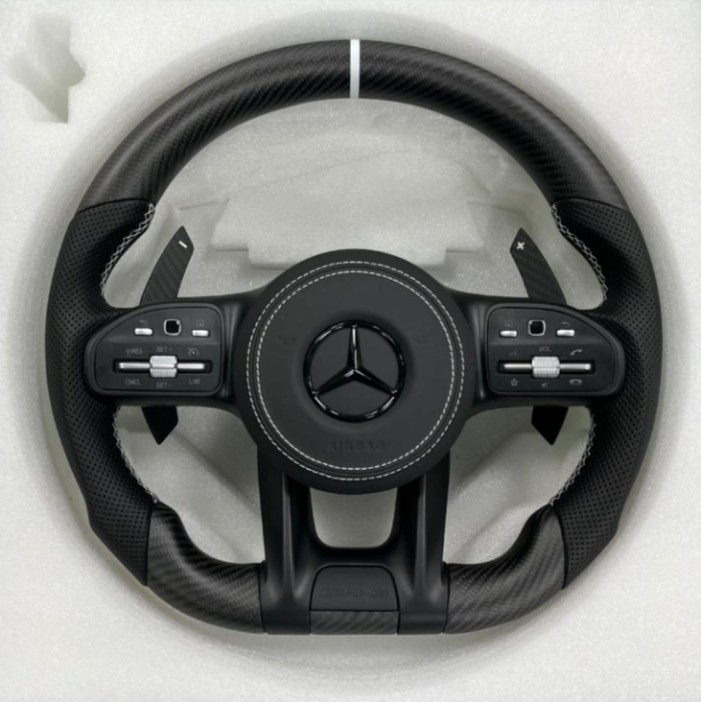 For 2017 Mercedes c43 amg carbon fibre  steering wheel
