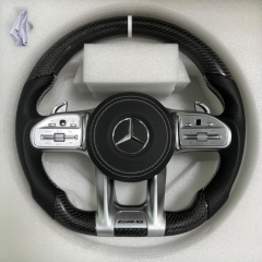 For 2017 Mercedes c class carbon fiber steering wheel