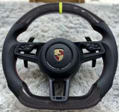 For Porsche 2017 991.2 911 Carrera Carbon fiber steering wheel