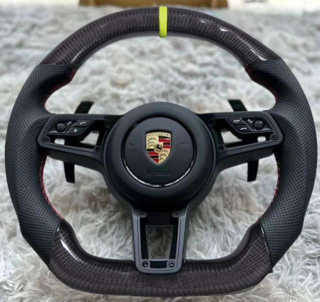 For Porsche 2017 991.2 911 Carrera Carbon fiber steering wheel
