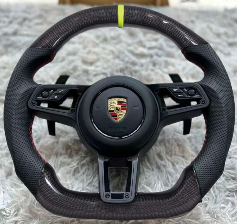 For Porsche 2017 991.2 911 Carrera Carbon fiber steering wheel