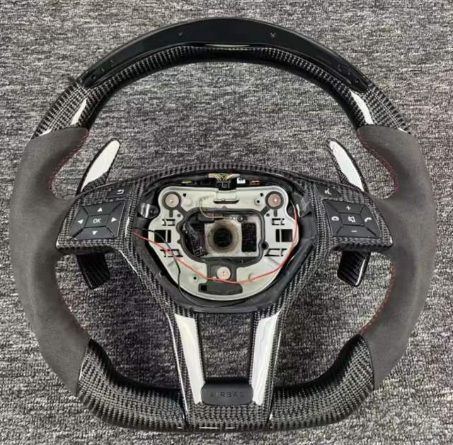For 2014 CLS 550 carbon fiber steering wheel
