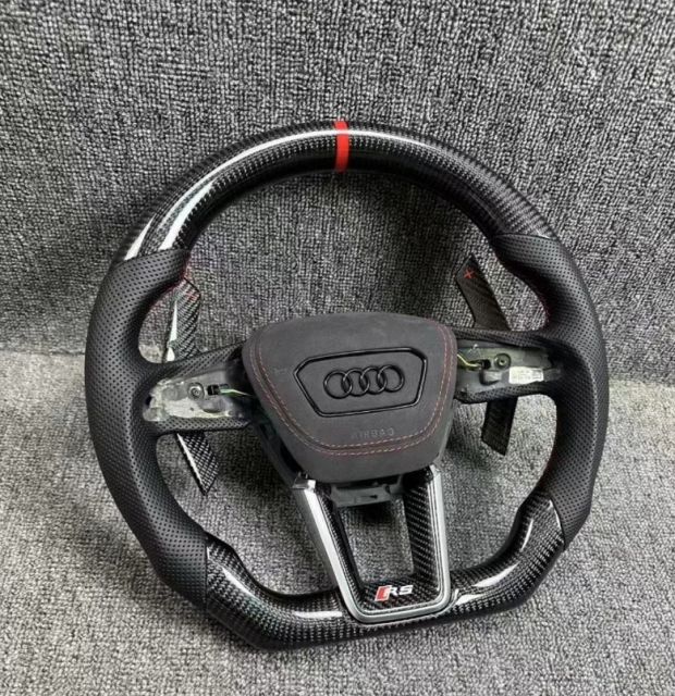 For 2020 Audi A7 carbon fiber  steering wheel