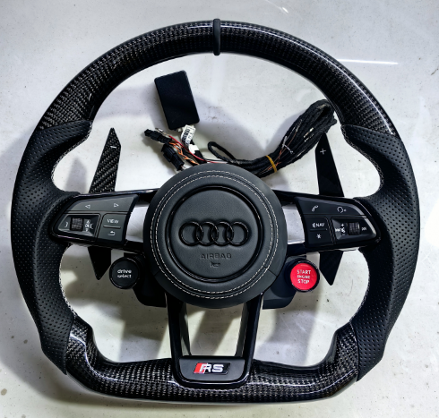 For 2016 Audi A5 carbon fiber  steering wheel