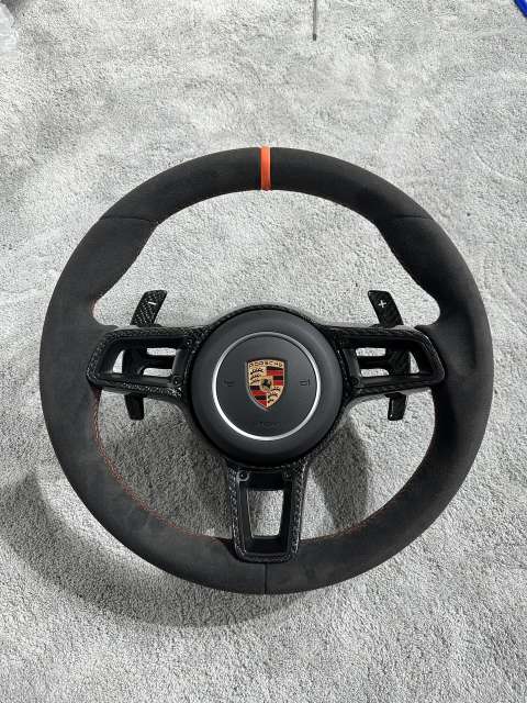 For Porsche Panamera 2012 carbon fiber steering wheel