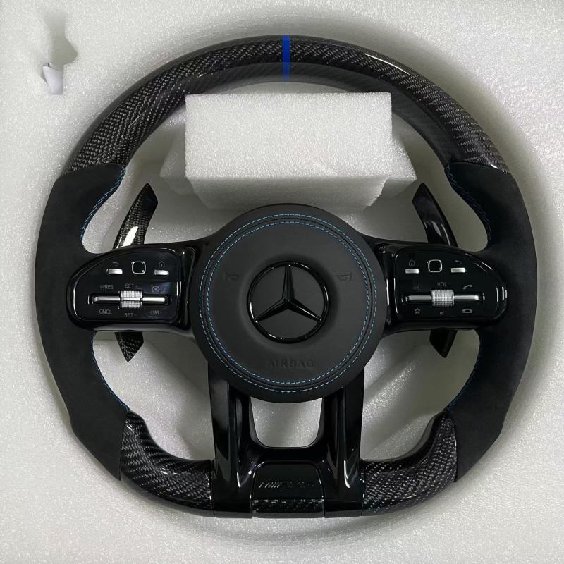 Deposit for Mercedes-Benz A Class 200 d 2016 W176 Carbon fiber steering wheel