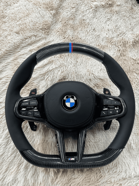 For BMW G42 M2 carbon fiber steering wheel