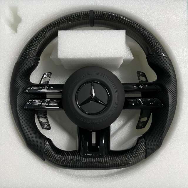 Fits Mercedes AMG GT53, upgraded with new carbon fiber steering wheel