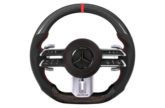 Fits Mercedes AMG 2017 c43, upgraded with new carbon fiber steering wheel