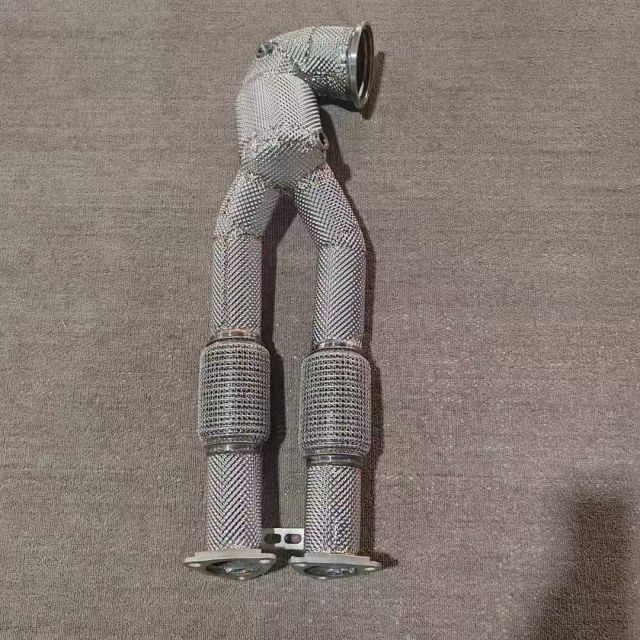 Fits 2019 Audi RS3, full exhaust without three-way catalytic