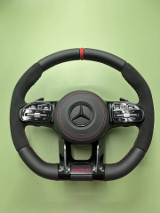For Mercedes-Benz E43 C43 Alcantara steering wheel