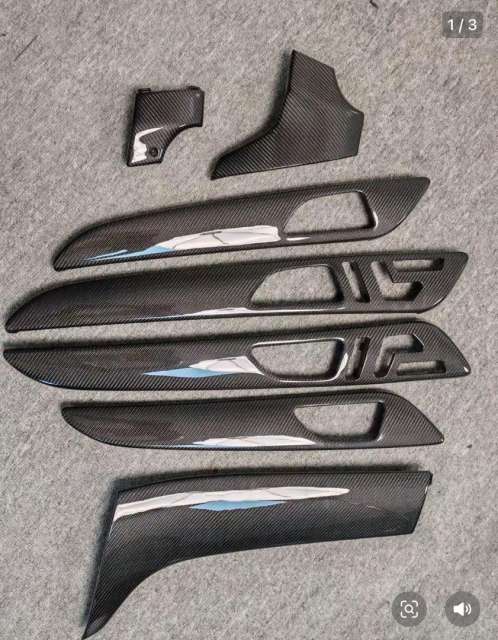 For Mercedes Benz ML carbon fiber interior