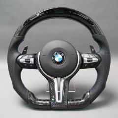 For BMW 440i 2018 F32 Carbon fiber steering wheel