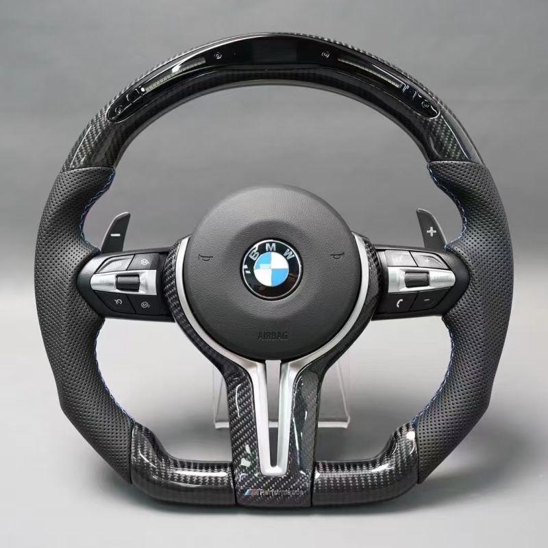 For BMW 440i 2018 F32 Carbon fiber steering wheel