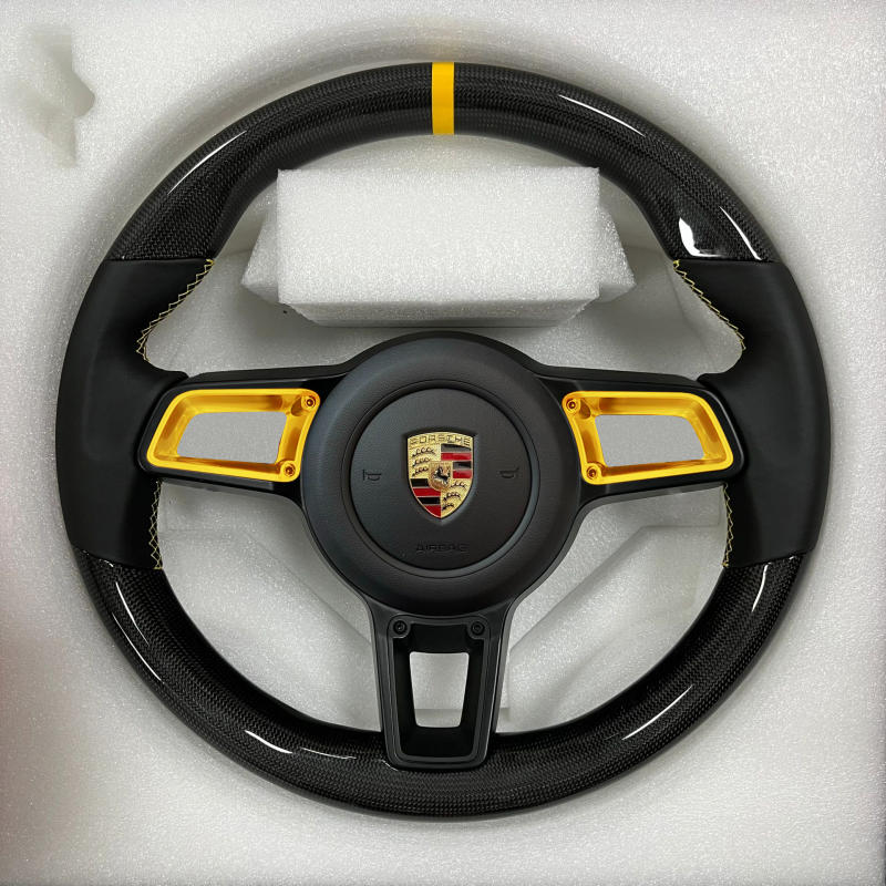 For Porsche 911 Carbon fibre steering wheel upgrade for manual models